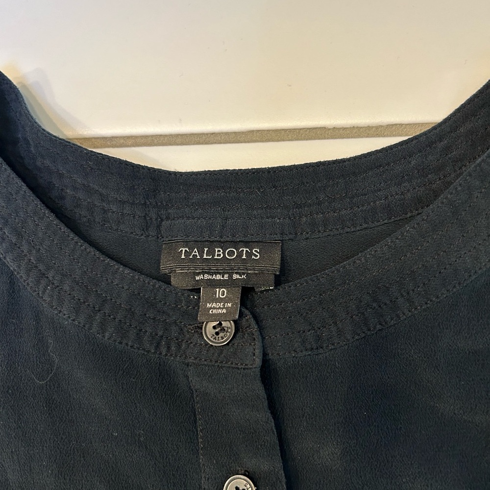 Talbots Silk Blouse